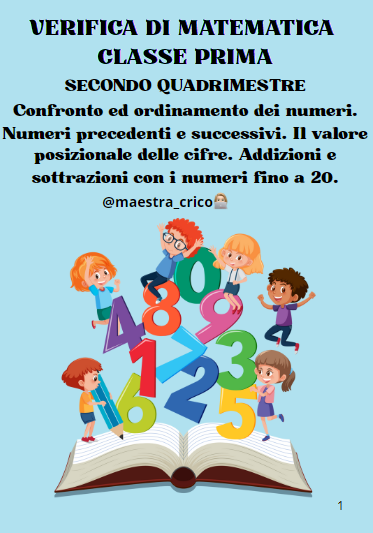 VERIFICA DI MATEMATICA CLASSE PRIMA