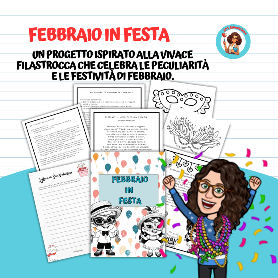 FEBBRAIO IN FESTA - FILASTROCCA E ATTIVITà DIDATTICHE