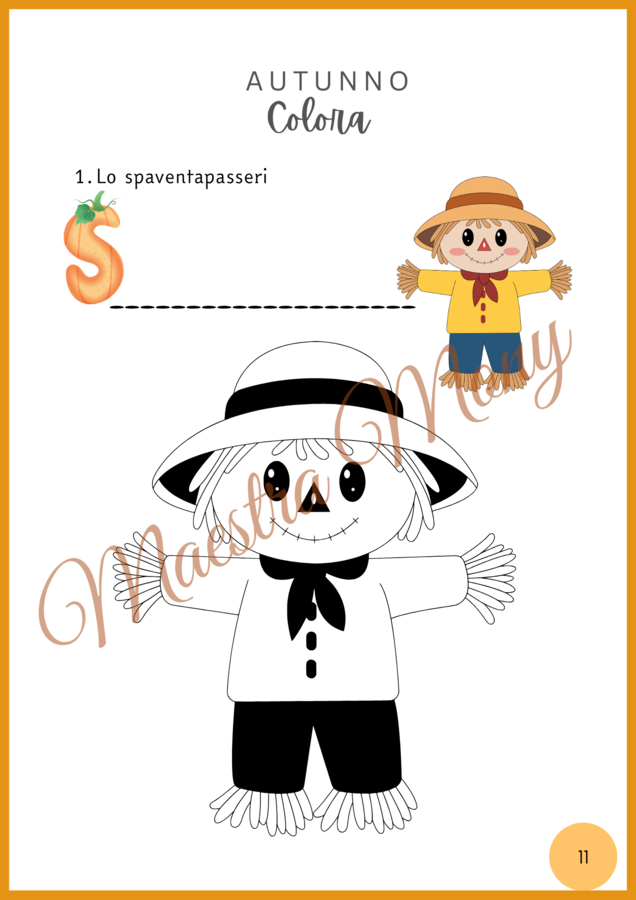 Benvenuto autunno scuola primaria (classe 2-3)