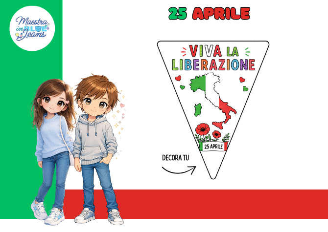 Bandierine 25 aprile