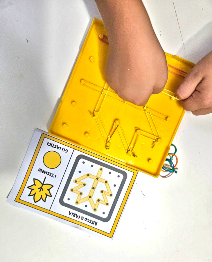 Attività Geoboard Autunno (Giochi da tavola)