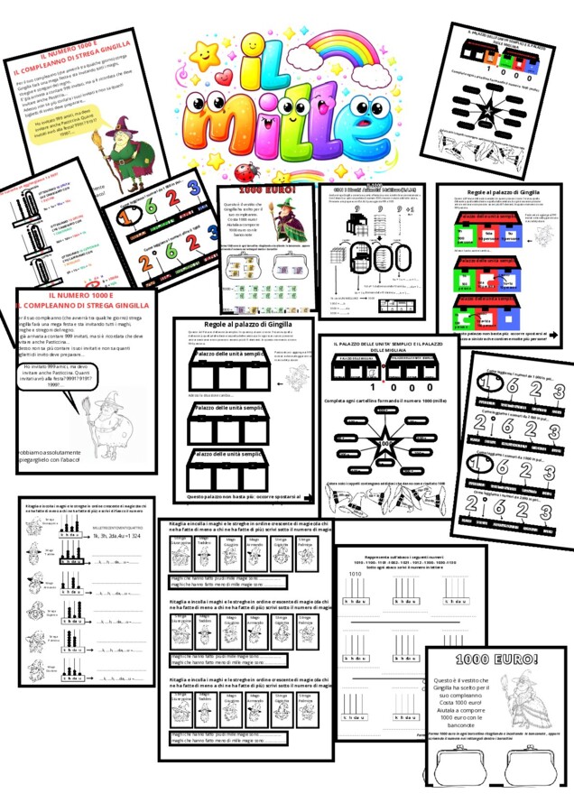 IL MILLE – SPIEGAZIONI ED ESERCIZI
