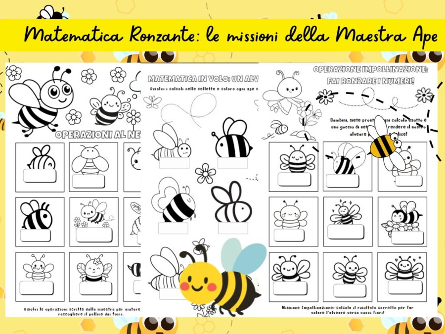Il mio Kit "Ronzante" per la Festa delle Api: Crea il tuo percorso didattico su misura.