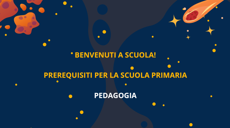 BENVENUTI A SCUOLA - PREREQUISITI PRIMARIA