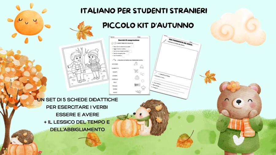 Italiano per alunni stranieri: Autunno