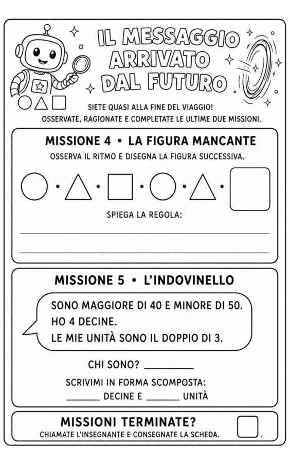 Ripartiamo con la matematica classe terza primaria