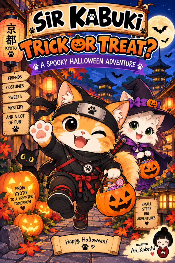 Storytelling Sir Kabuki: Trick or Treat! A spooky Halloween adventure