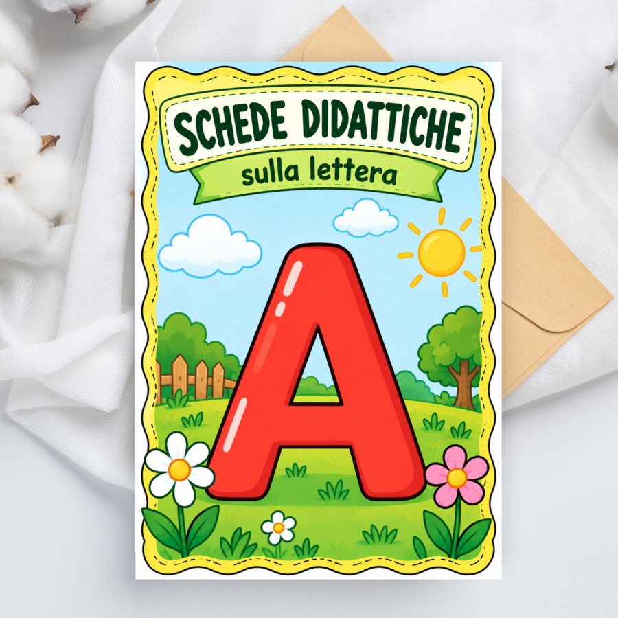 Schede didattiche lettera A
