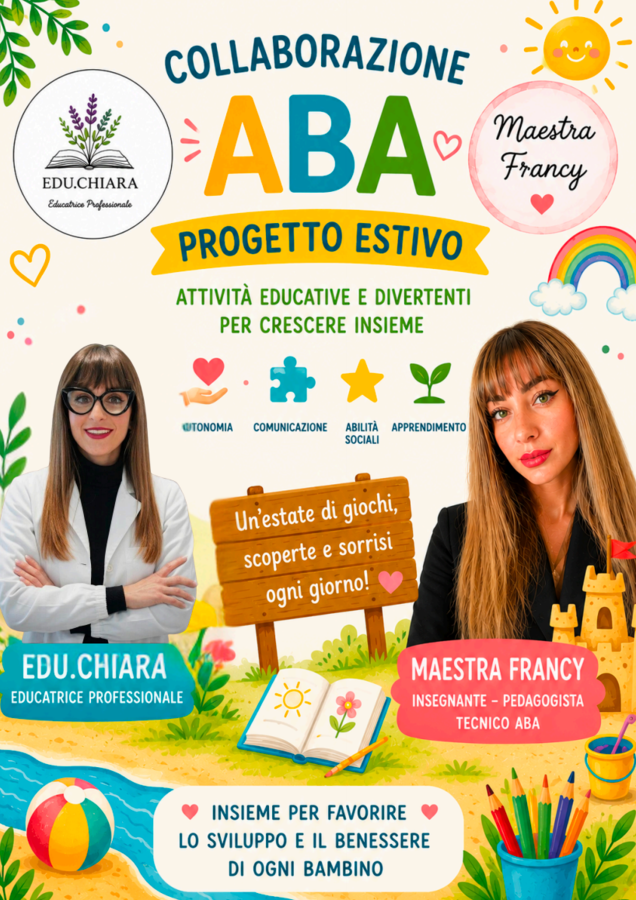 ☀️ Collaborazione ABA – Progetto Estivo ☀️