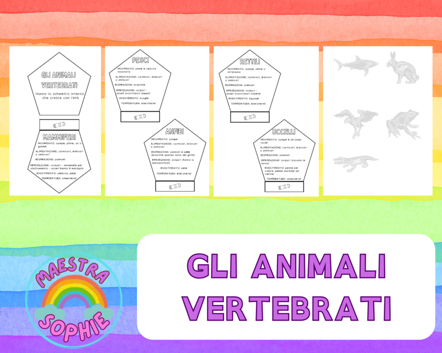 LIBRETTO SUGLI ANIMALI VERTEBRATI