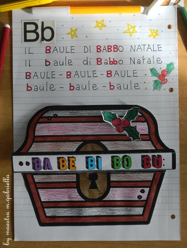 Lettera B di Baule e Balocchi