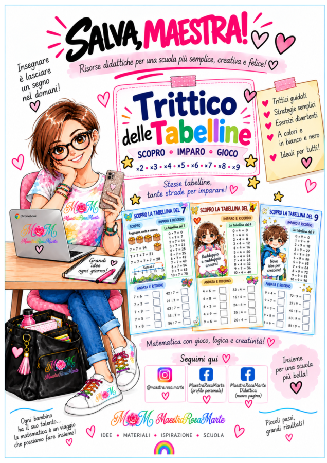 Trittico delle tabelline