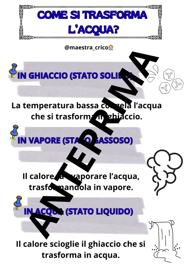 PERCORSO SULL' ACQUA