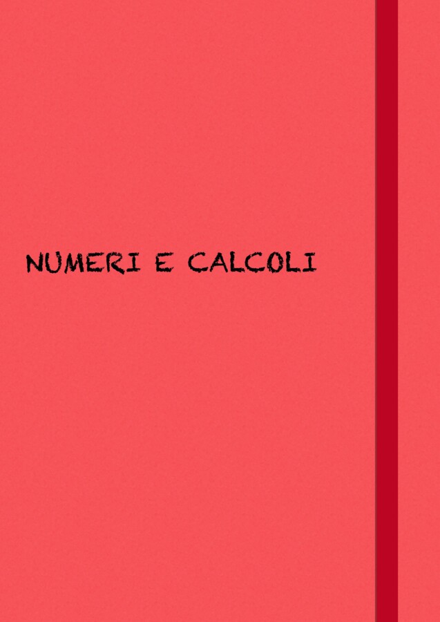 Quaderno matematica classe 2 da settembre a dicembre