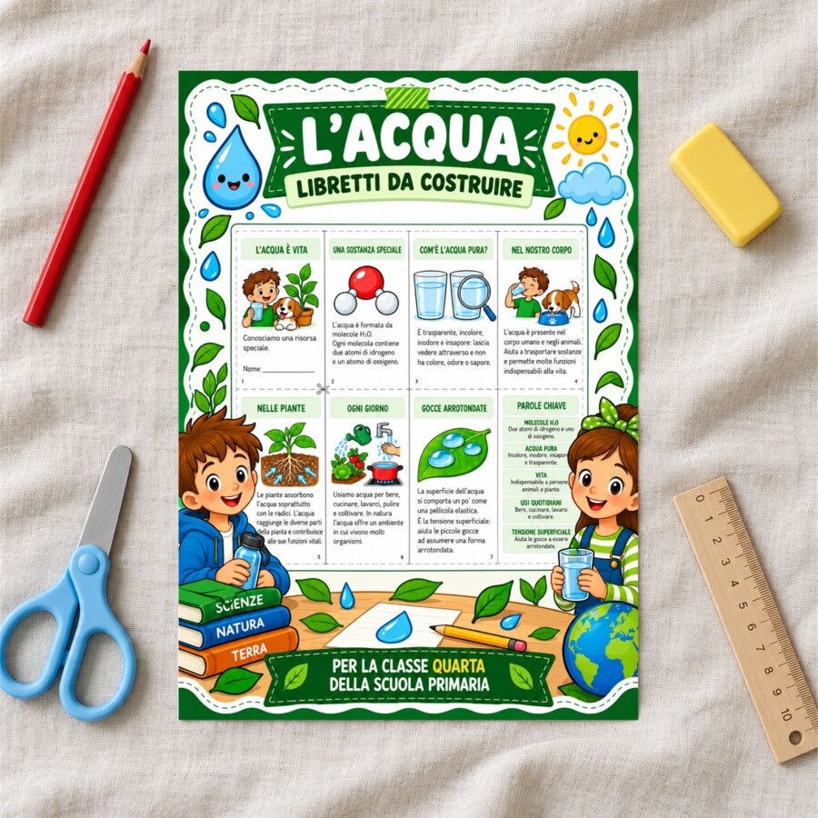 L'acqua - Libretti da costruire