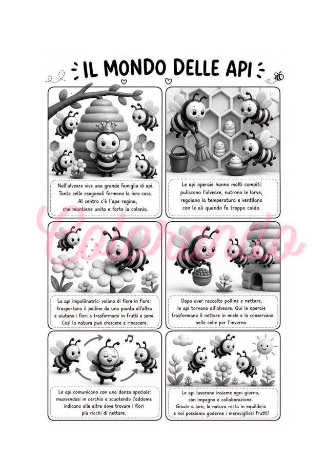 GIORNATA MONDIALE DELLE API . SCHEDE DIDATTICHE DIVERTENTI