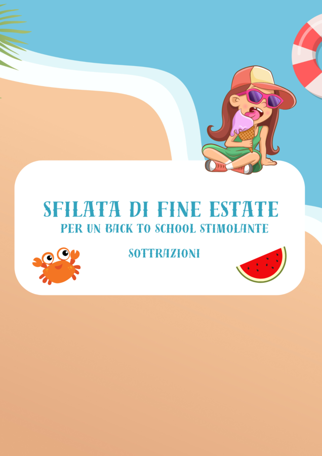 Sfilata di fine estate 🐚🩳🥽 Sottrazioni