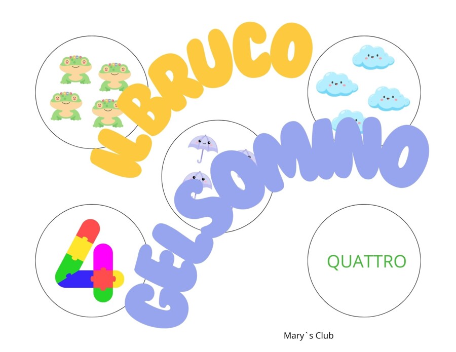 Contiamo con il bruco Gelsomino