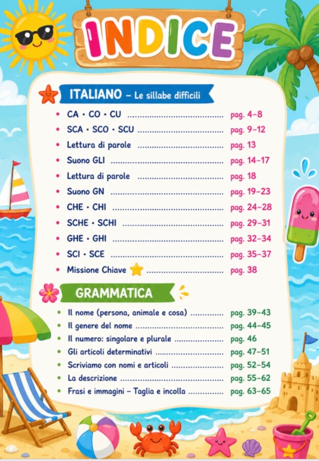 IMPARO IN VACANZA - Le avventure di Ricky