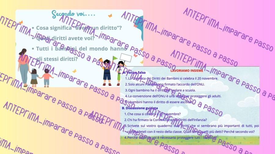 Riflessione guidata Giornata internazionale diritti dei bambini e degli adolescenti