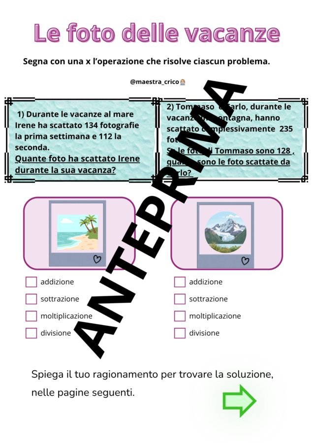 DIVERTIAMOCI A RISOLVERE ALCUNE SITUAZIONI...PROBLEMATICHE