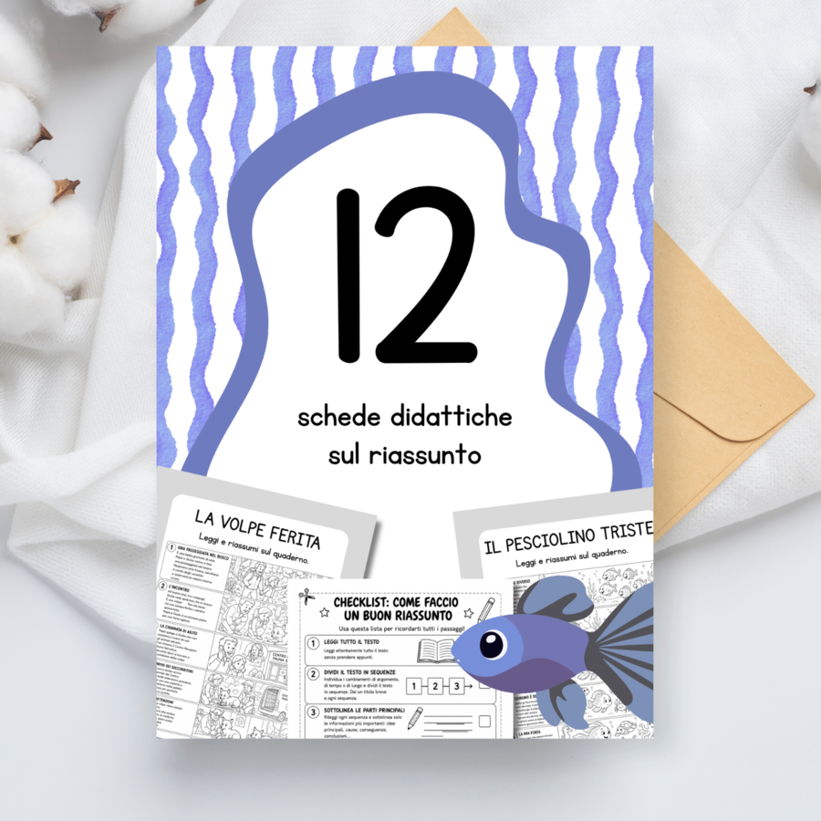 Schede didattiche sul riassunto