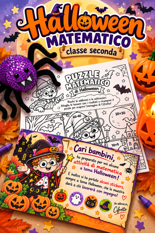 Halloween matematico per la classe seconda