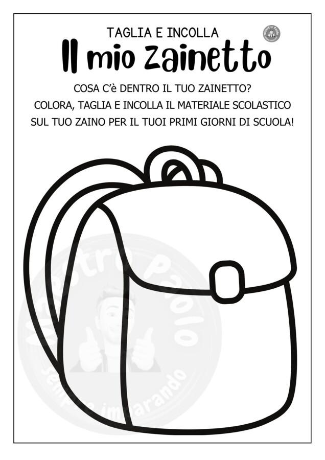Il mio zainetto - Back to school