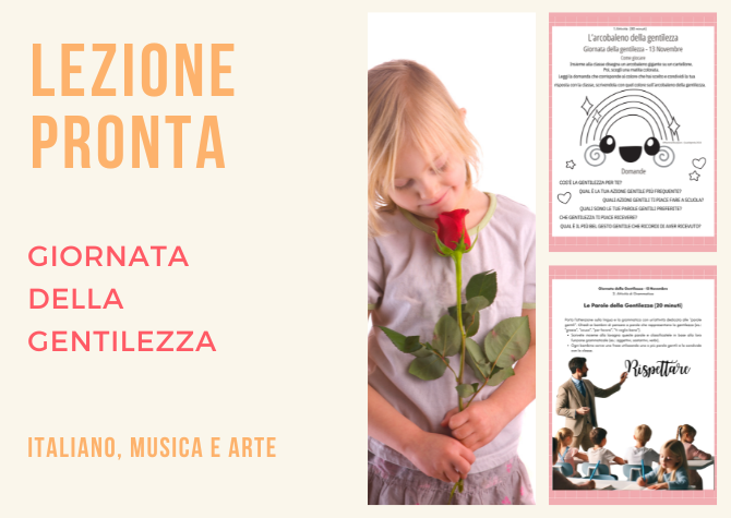 Lezione pronta - Giornata della Gentilezza - 13 novembre
