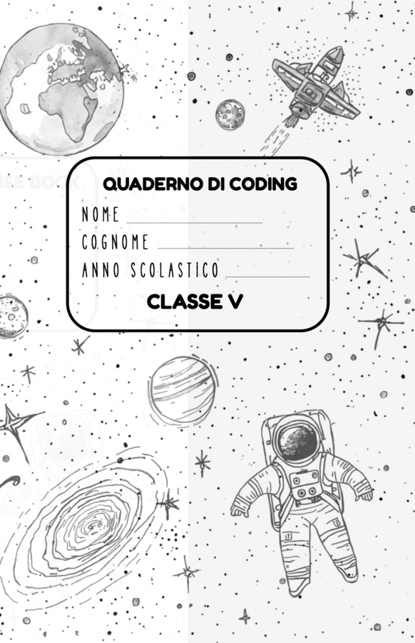 COPERTINE TEMA SPAZIO CLASSE 5