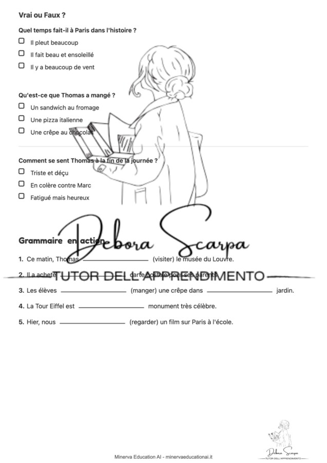 Simulazione esame francese