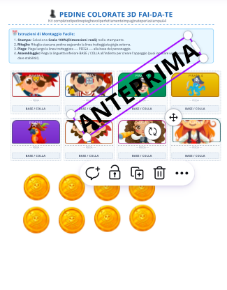 LA GRANDE CACCIA  AI   NUMERI | Gioco da Tavolo di Matematica (40 Caselle) | PDF Stampabile con Carte, Dado e Pedine 3D