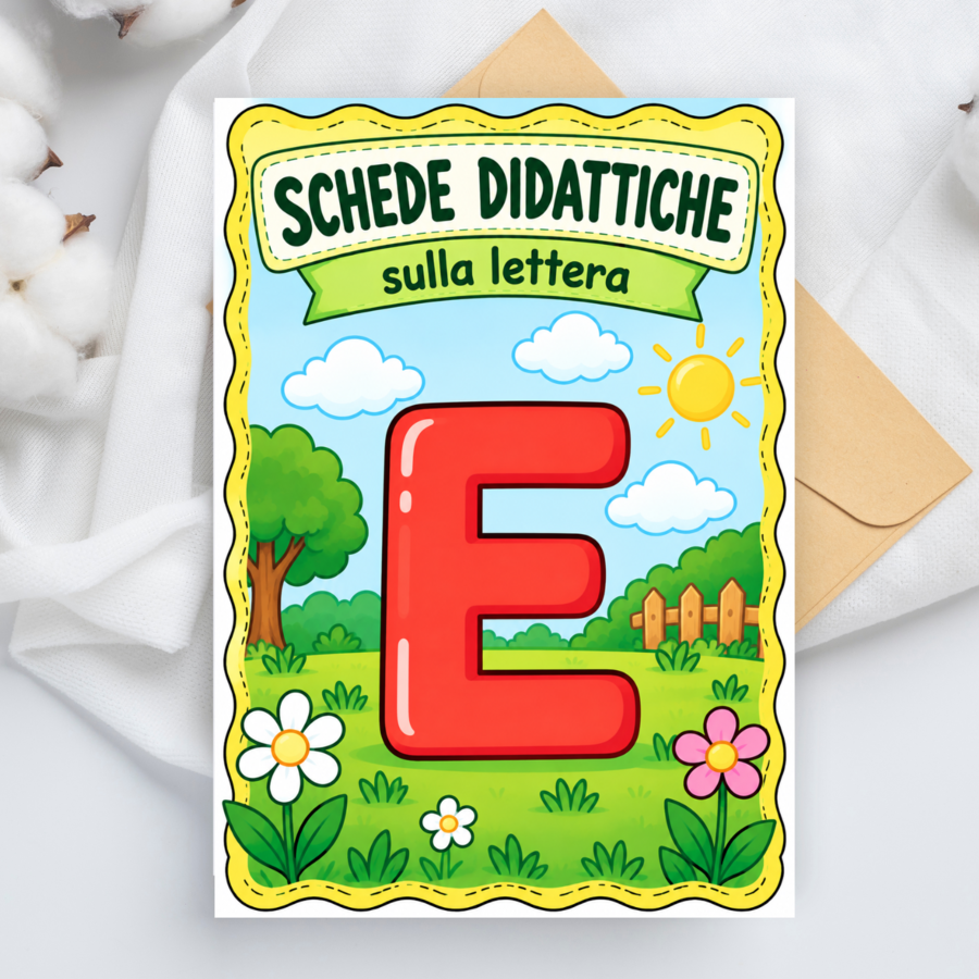 Schede didattiche lettera E