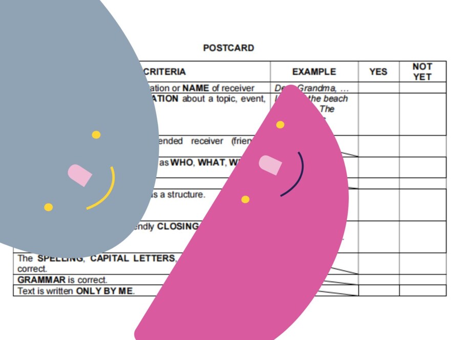 Criteri per la scrittura in lingua inglese – scuola primaria e scuola media | Success criteria for writing in English – primary and lower secondary schools