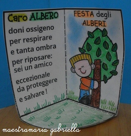 alberi in festa:diorama