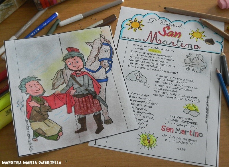 Novembre. estate di San Martino interattiva epoetica