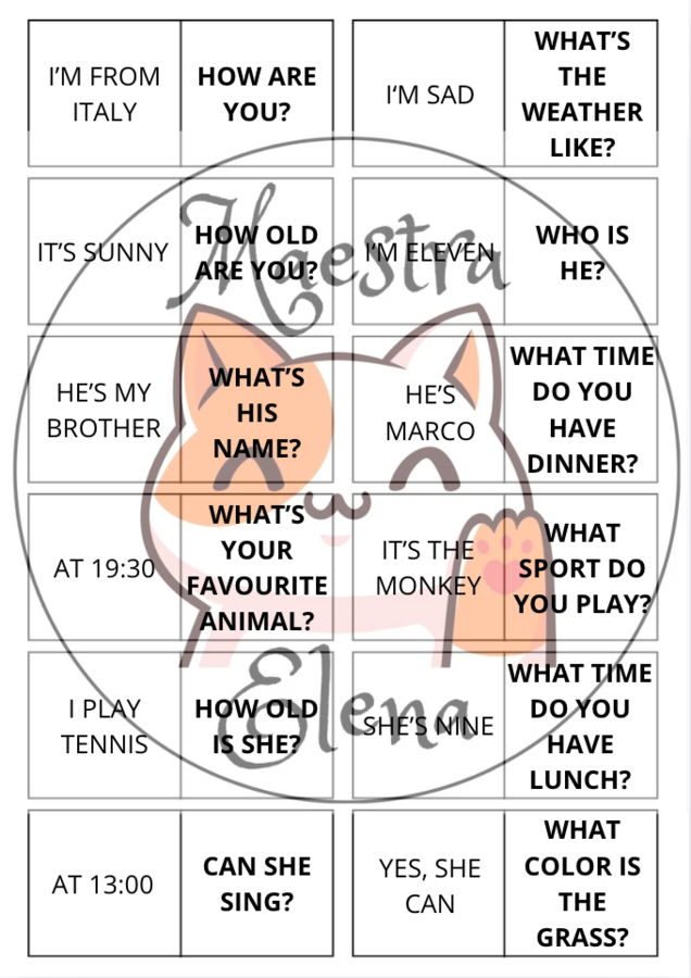 English domino