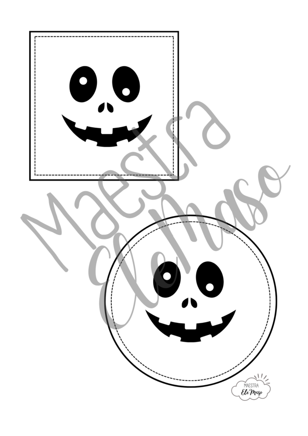 Halloween shapes
