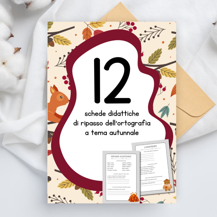 Ripasso dell’ortografia a tema autunno