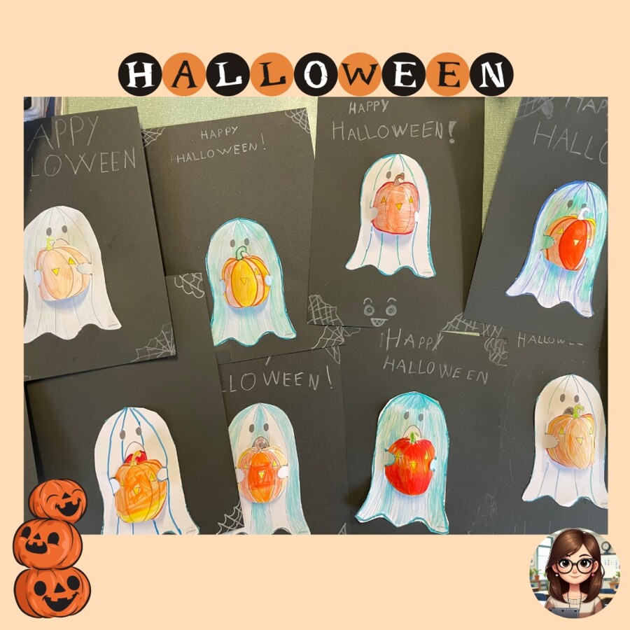 Halloween - Spooky ghost POP UP