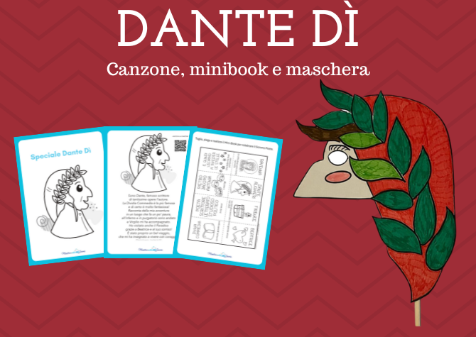 Dante Dì: canzone, minibook e maschera