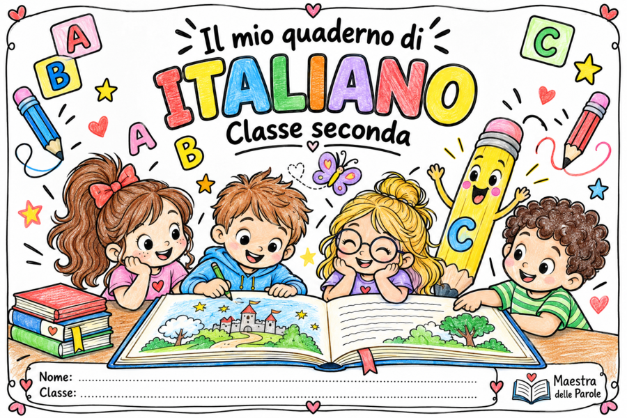 Il mio quaderno di italiano - classe seconda