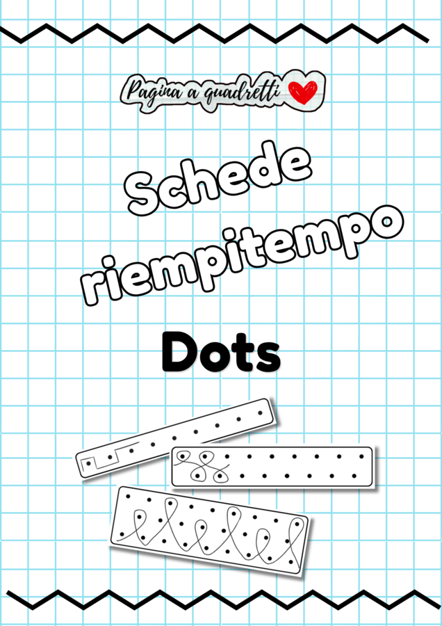 Schede Riempi tempo, abilità visuo spaziali (linee)