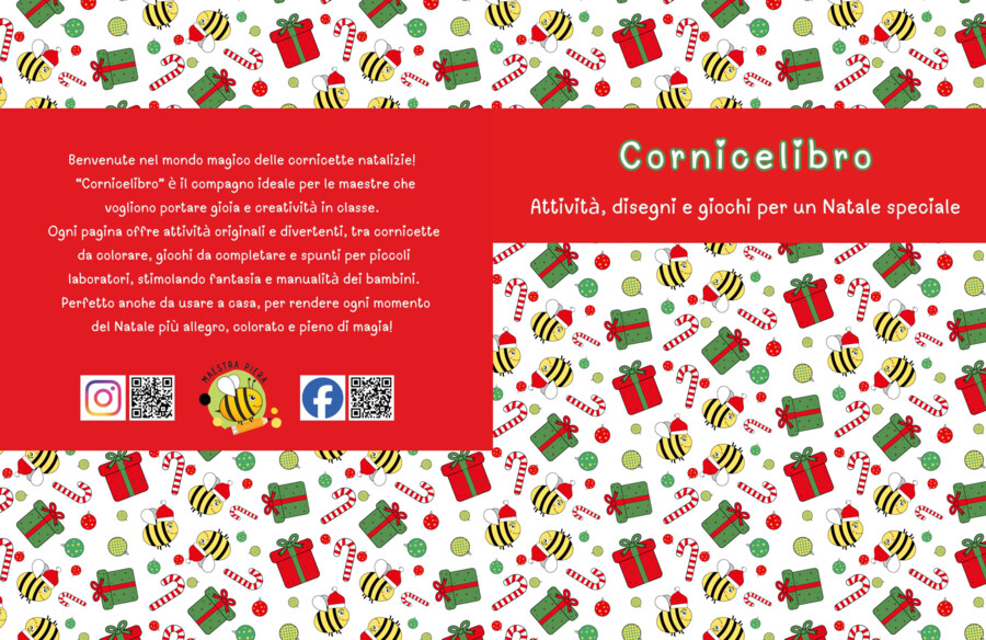 Cornicelibro: Attività, disegni e giochi per un Natale speciale. MAESTRA PIERA
