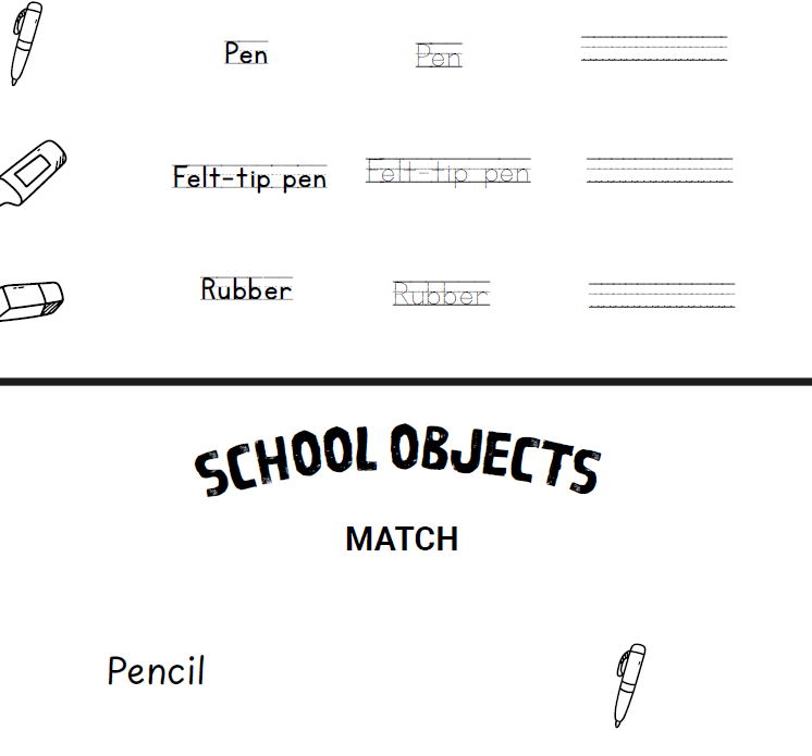 SCHOOL OBJECTS
