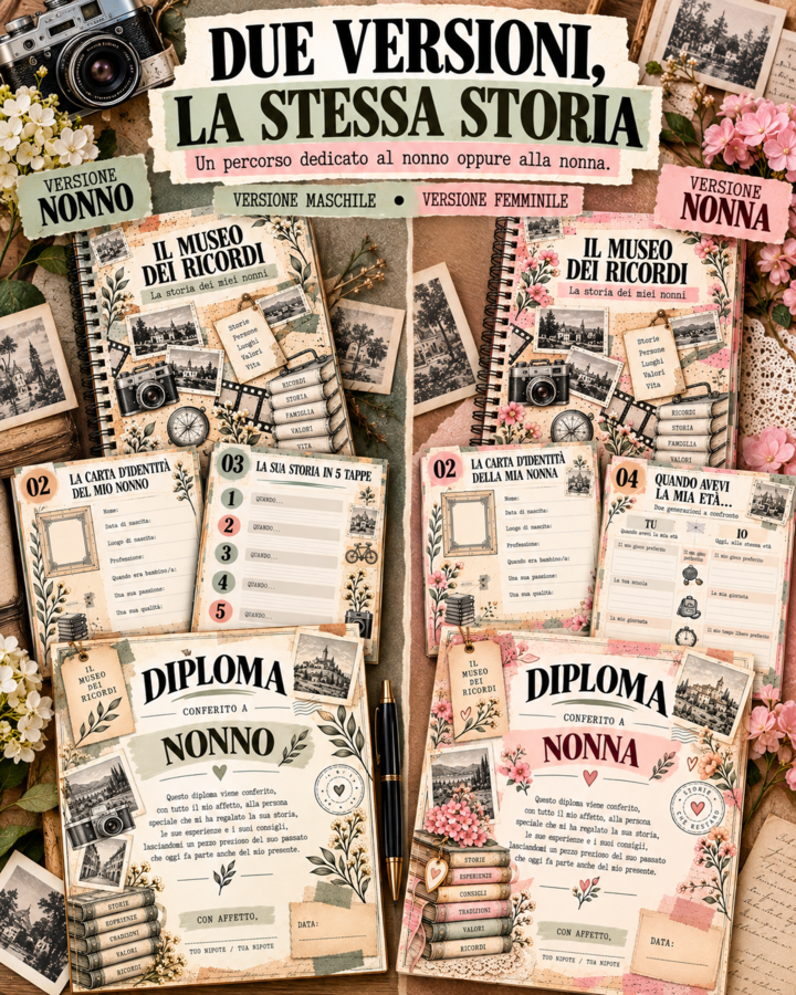 Il Museo dei Ricordi – La storia dei miei nonni | Classe Quinta | Festa dei Nonni
