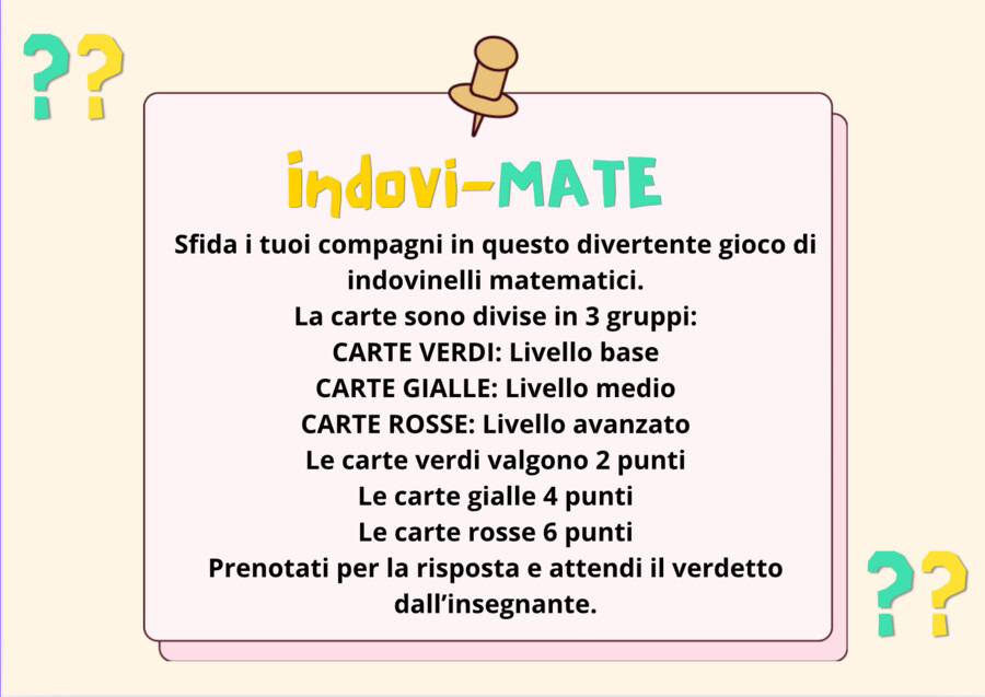 Indovi-mate / Indovinelli matematici per ripartire con il piede giusto