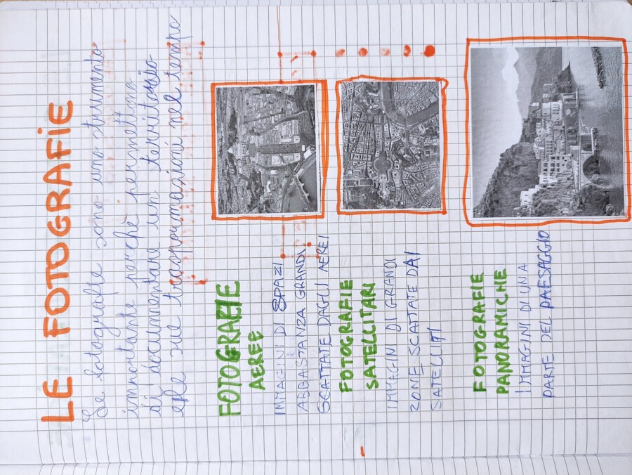 QUADERNO DI GEOGRAFIA classe 4^ - per tutto l'anno scolastico