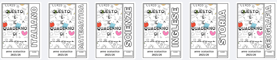 COPERTINE QUADERNI