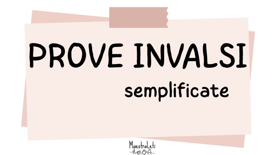Prove Invalsi semplificate classe 2^ primaria.